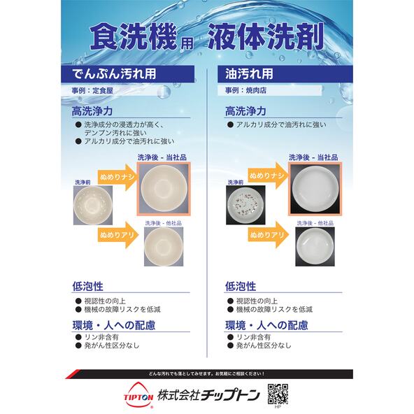 食洗機用洗剤（液体）