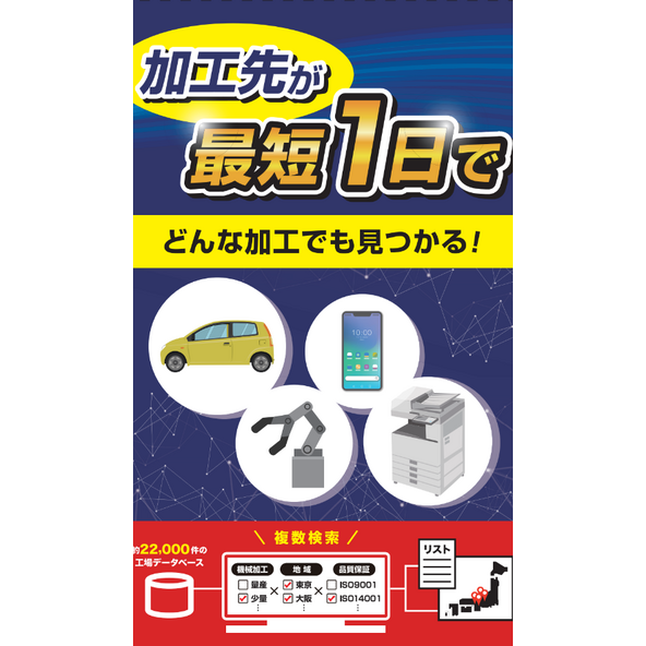 工場から技術提案が届く機能「技術リクエスト」(エミダスソーシングサービス)